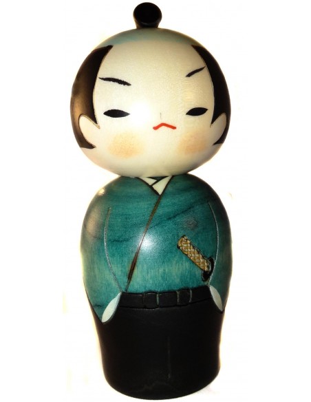 Kokeshi doll - Samourai