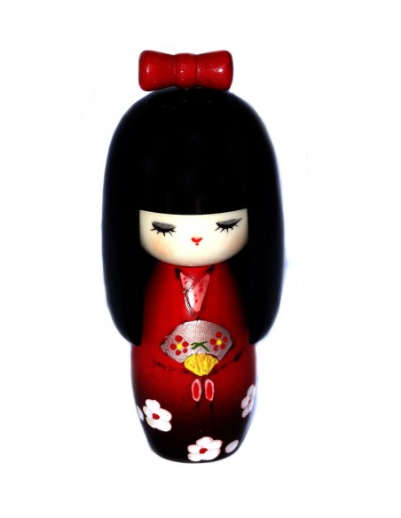 Kokeshi doll - Mai. Japanese wooden dolls.