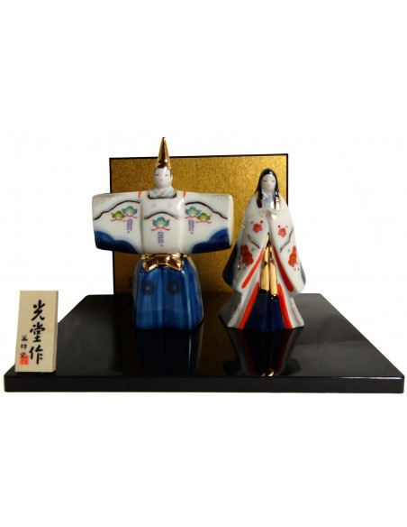 Imperial couple - Hinamatsuri Tachibina. Japanese decoration items.