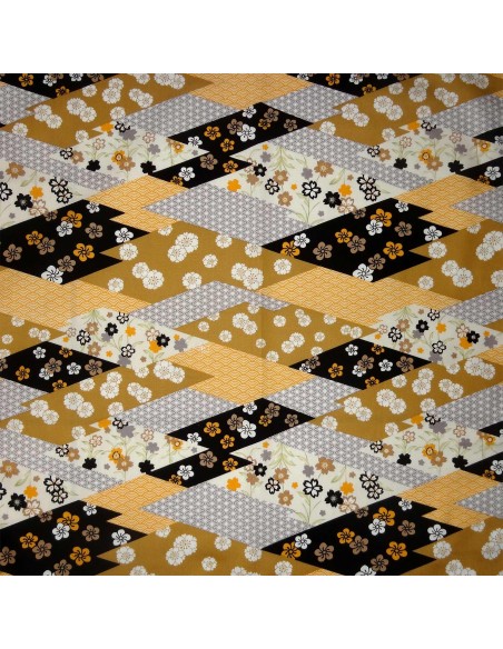 Japanese cloth 52x52 Floral prints. Gift wrapping cloth.