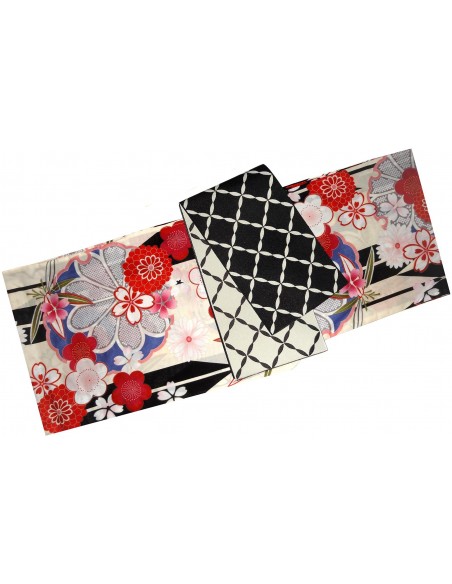 Women's Yukata - Set 349. Japanese summer kimono.