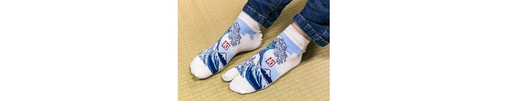 Boutique en ligne de chaussettes tabi japonaises pour femmes.