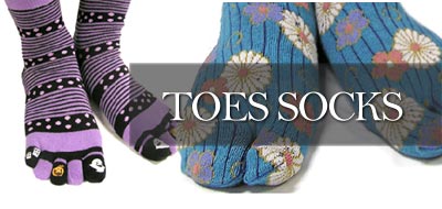 Japanese tabie toes socks